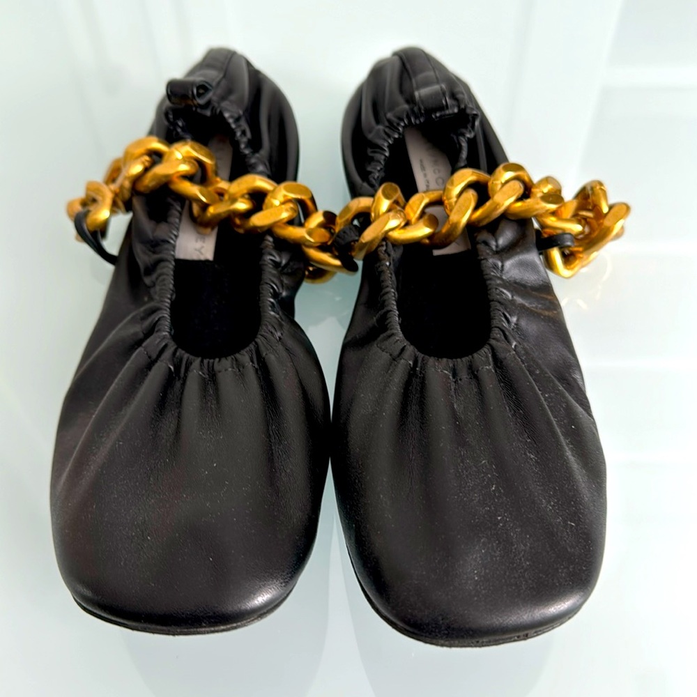 Black Stella McCarthy ballet flats